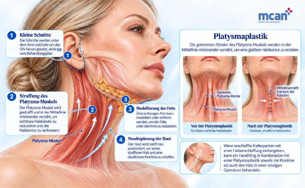 Halslift mit Platysmaplastik: Wie Chirurgen den „Truthahnhals“ beseitigen 2 What Is Turkey Neck and Why Dont Creams or Exercises Fix It DE What Is Turkey Neck and Why Dont Creams or Exercises Fix It DE